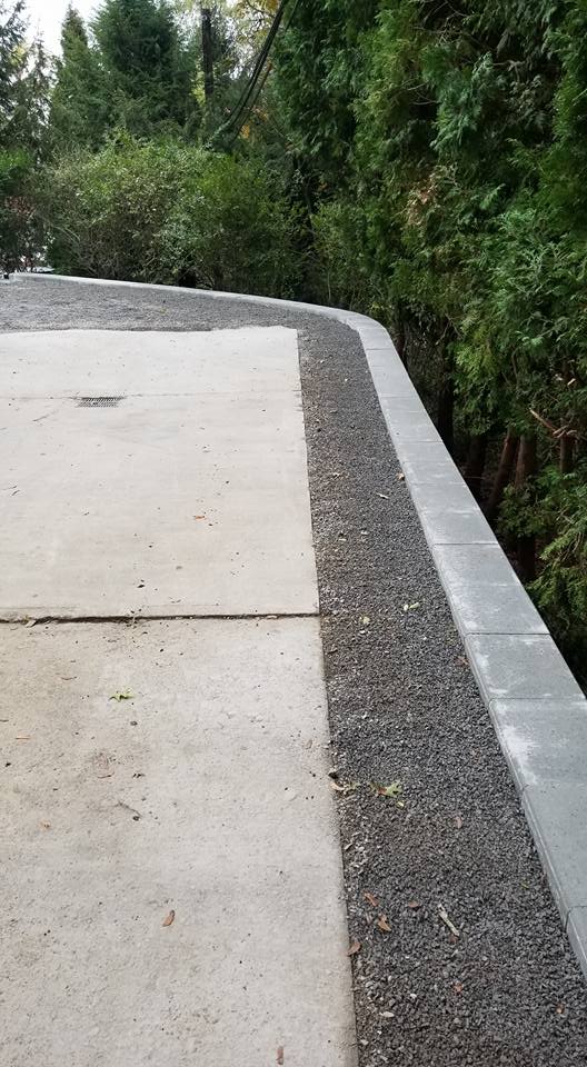 Driveway Retaining Wall