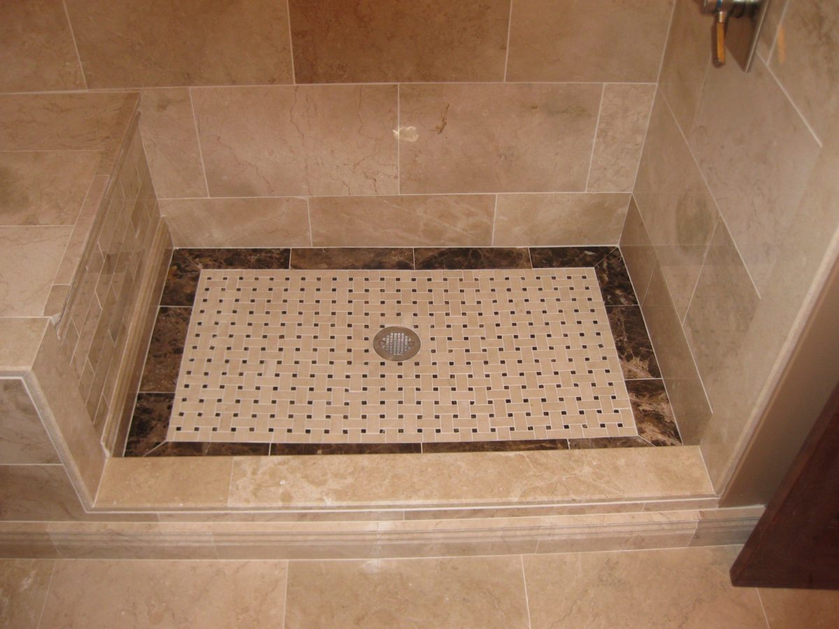 Custom Shower Tile Floor